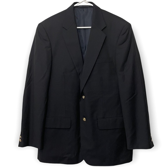 Bert Pulitzer Wool Blazer | Navy | Size 40R - Picture 1 of 10